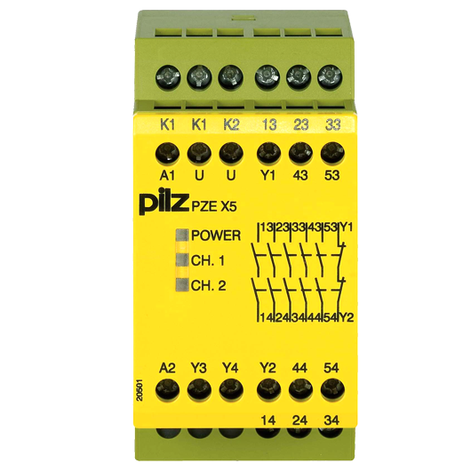 774595 New PILZ PZE X5 24VDC 5n/o